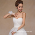 Lace appliques bridal accessories high quality lace decoration wedding lace glove